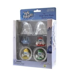 Yeti Forgetti Hide And Peek Memory Game Ages 4+  NWT
